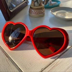 Authentic Moschino Madonna Heart Shaped Sunglasses